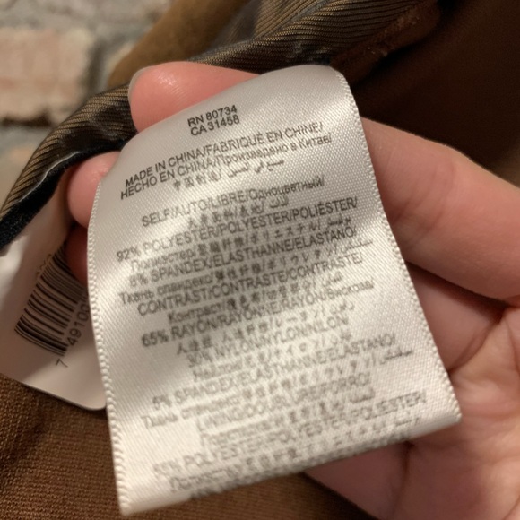 BCBGMaxAzria crop faux suede jacket - Picture 8 of 8